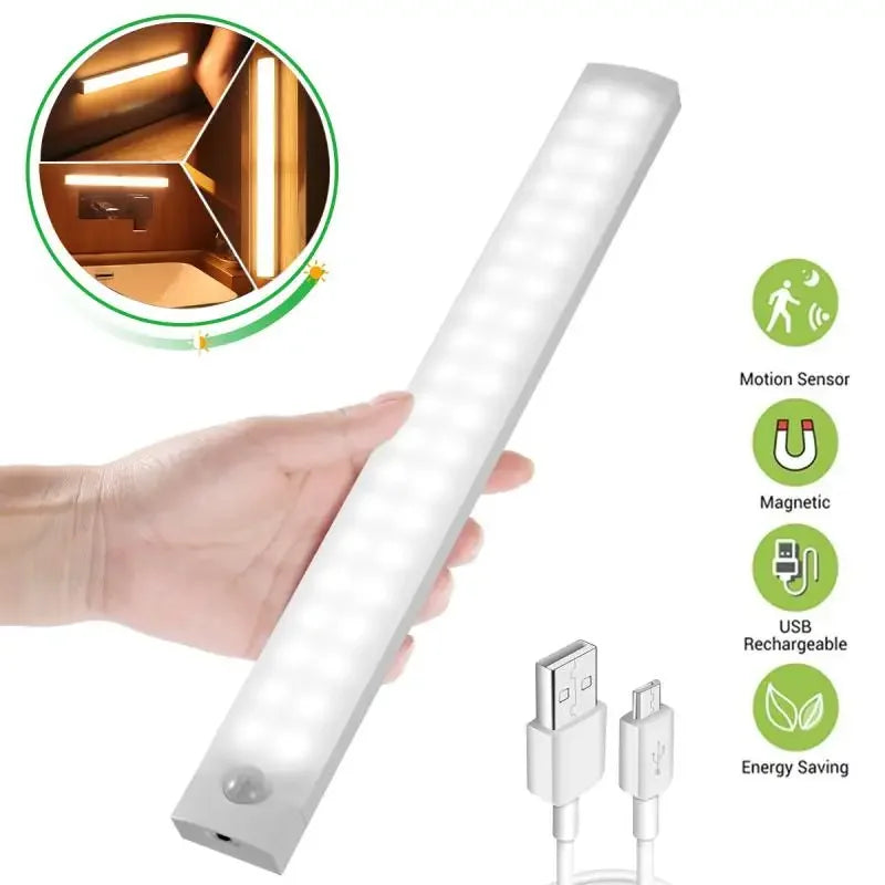 📦 KIT DA 2 LUCI - Ricevi 2 luci da 30cm + 2 cavi + 2 piastre magnetiche